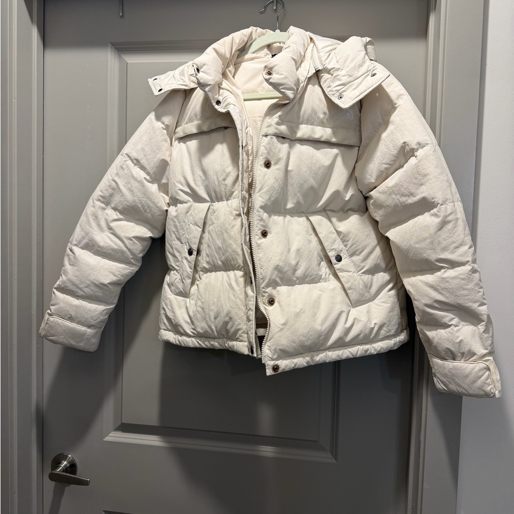 The North Face Kids Ivory Puffer Jacket